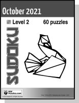 Sudoku October PDF cover