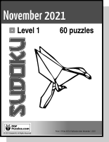 Sudoku November PDF cover