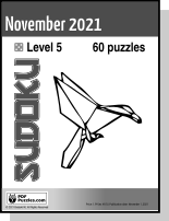 Sudoku November PDF cover