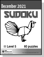 Sudoku December PDF cover