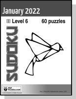 Sudoku January PDF cover