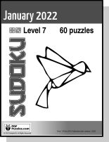 Sudoku January PDF cover