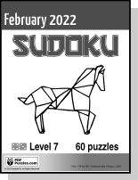 Sudoku February PDF cover