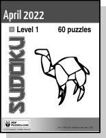 Sudoku April PDF cover