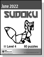 Sudoku June PDF cover