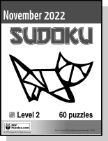 Sudoku November PDF cover