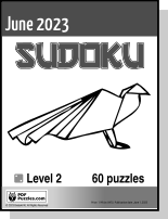 Sudoku June PDF cover
