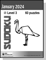 Sudoku January PDF cover