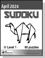 Sudoku April PDF cover
