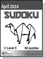Sudoku April PDF cover