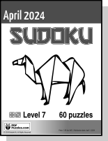 Sudoku April PDF cover