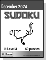 Sudoku December PDF cover
