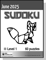 Sudoku June PDF cover