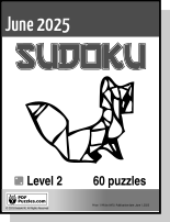 Sudoku June PDF cover