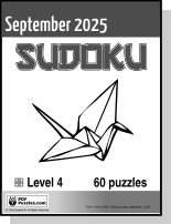 Sudoku September PDF cover