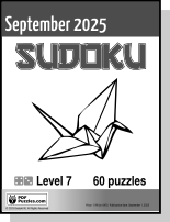 Sudoku September PDF cover