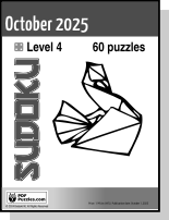 Sudoku October PDF cover