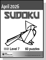 Sudoku April PDF cover
