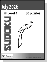 Sudoku July PDF cover