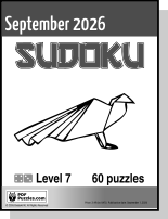 Sudoku September PDF cover
