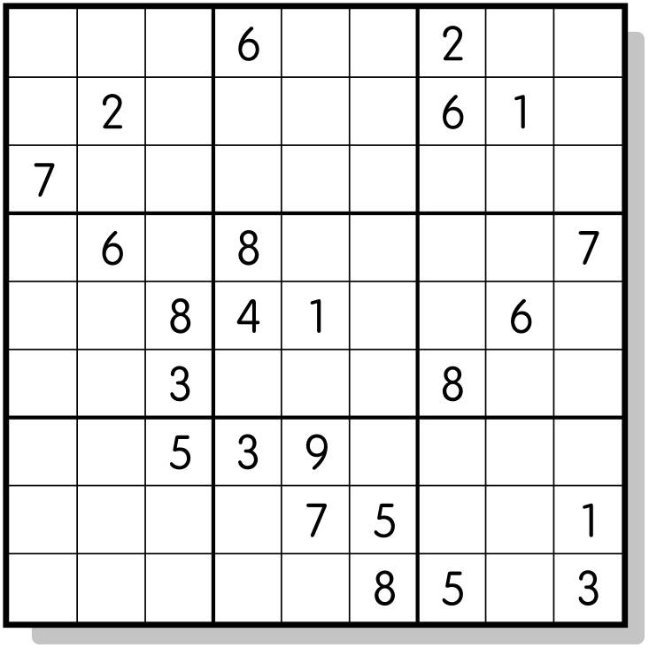 Sudoku level 4 example